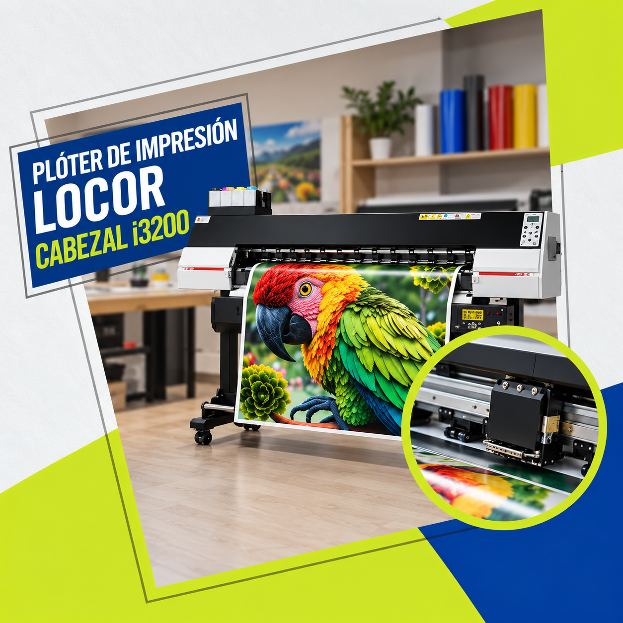 Plóter de impresión Locor i3200
